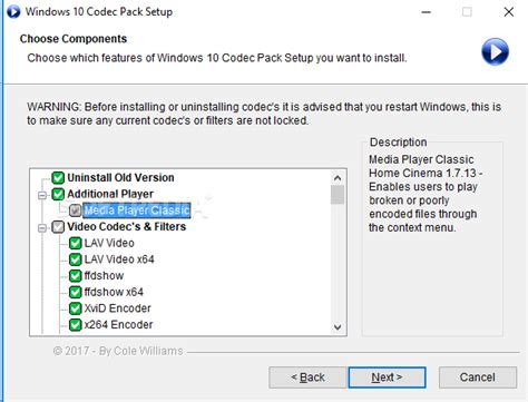 windows 10 codec pack download.